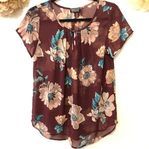 Papermoon by StitchFix sheer blouse